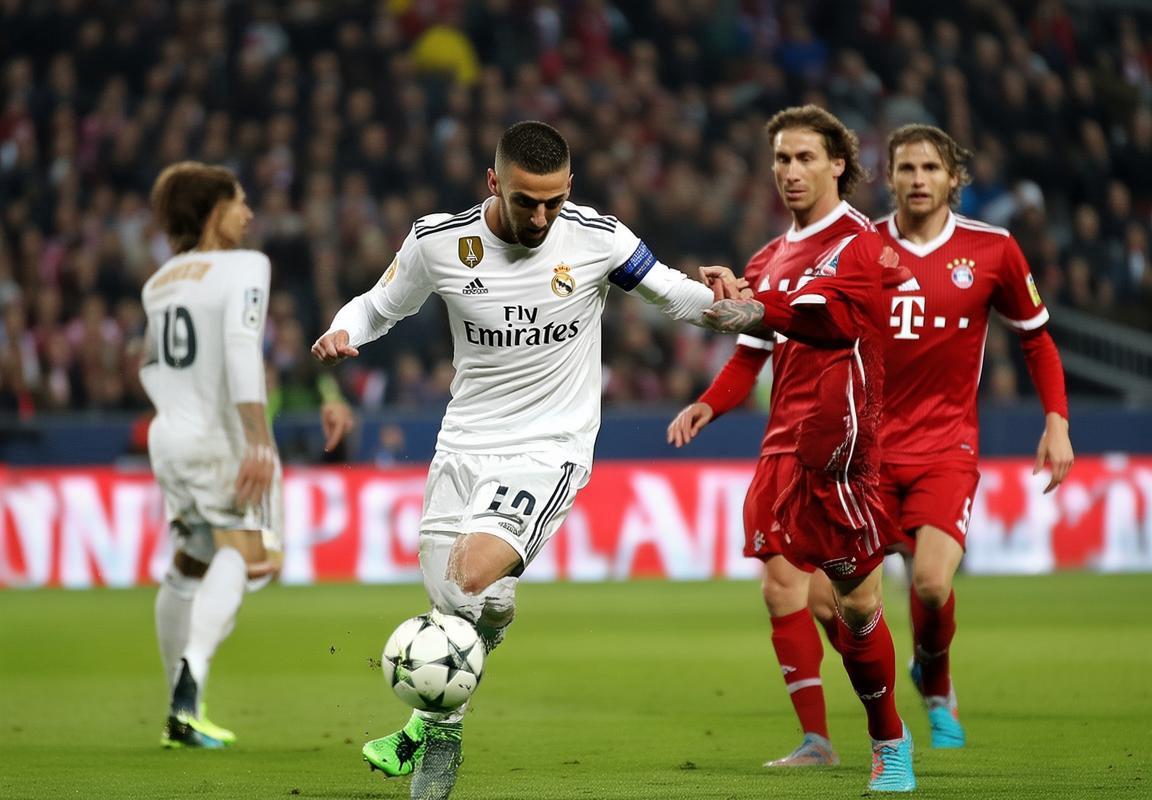 欧冠小组赛：皇家马德里客场1-1战平拜仁